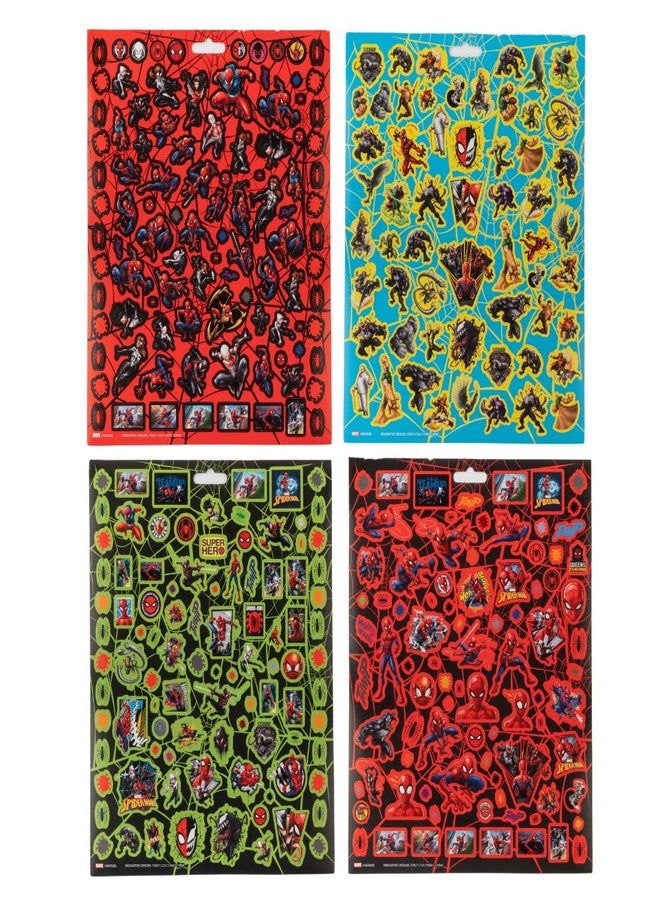 Innovative Designs Marvel Spiderman Stickers for Kids, 14 Sheet Spiderman Sticker Book Set Including Puffy Stickers, 1200+ Stickers - Image 5